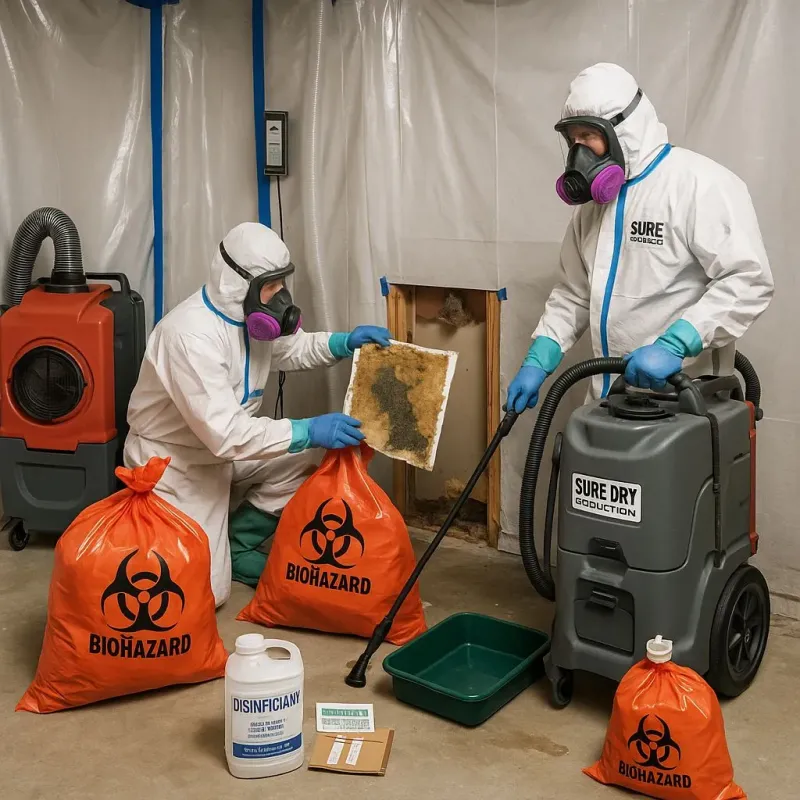 Contaminated Water Handling Protocols process in Kaser, NY